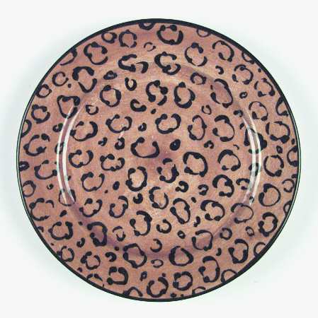Leopard Salad Plate