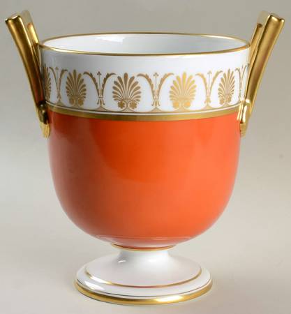 Pompei Red Handled Cachepot