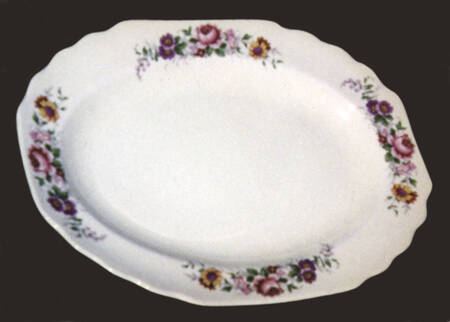 GEO193 13" Oval Serving Platter
