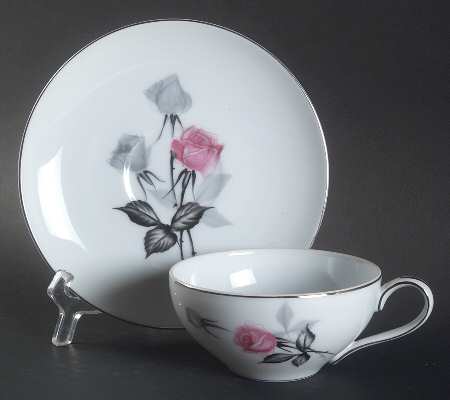 Patrician Flat Cup & Saucer Set