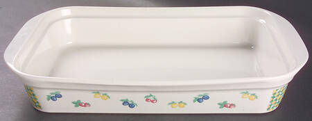Boboli Gardens 15" Rectangular Baker
