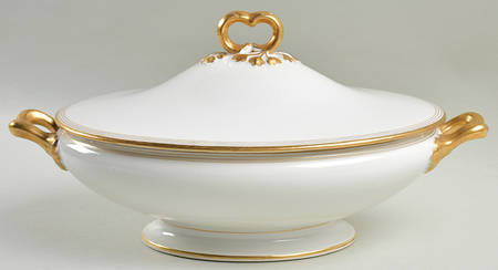 GUE235 Oval Covered Vegetable