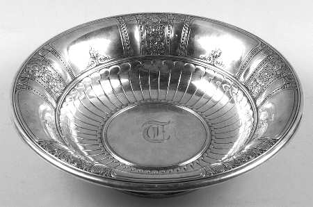 Frontenac (Sterling Hollowware) Footed Sterling Round Vegetable Bowl