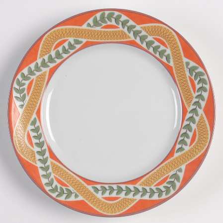 Villa Amalfi Orange Bread & Butter Plate