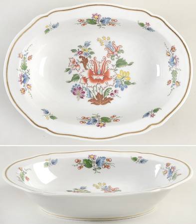 Riviera (Scalloped, Vecchio) 9" Oval Vegetable Bowl