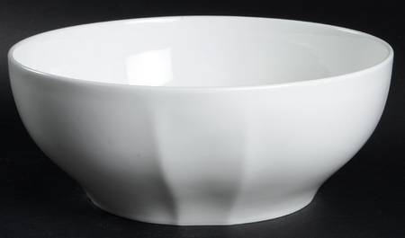 Bianco White (Duchessa Shape) 9" Round Vegetable Bowl