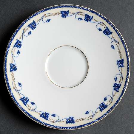 Corynthe Bleu Saucer