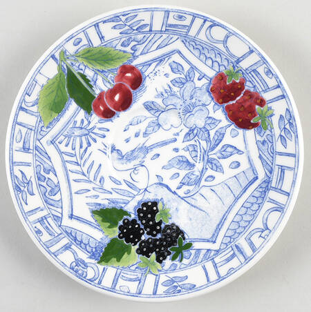 Oiseau Bleu (Fruit) Saucer