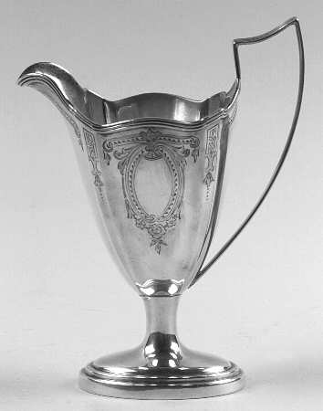 Plymouth-Engraved (A2311-C) Mini Creamer