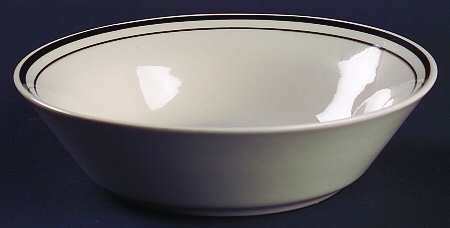 Basic Living Black Soup/Cereal Bowl