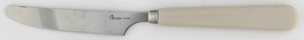 Back To Basics White Small Dinner Knife
