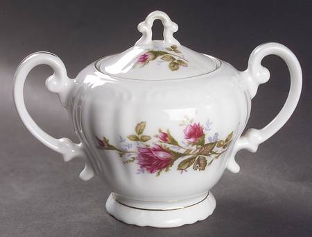 Royal Rose Sugar Bowl & Lid