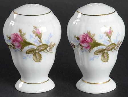 Royal Rose Salt & Pepper Set