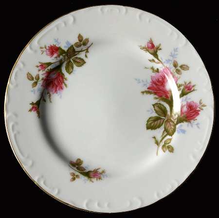 Royal Rose Salad Plate