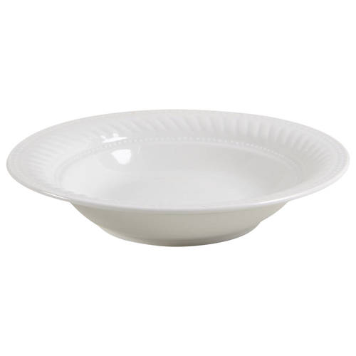 Braid Rimmed Coupe Soup Bowl