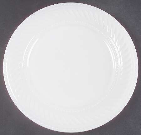 Braid Rimmed 12" Chop Plate (Round Platter)
