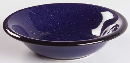 Main St Speckled Cobalt Soup/Cereal Bowl
