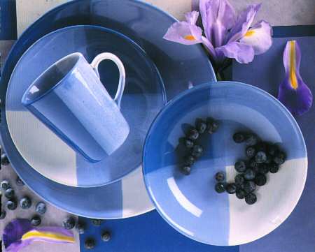 Parfait Blueberry by Gibson Designs