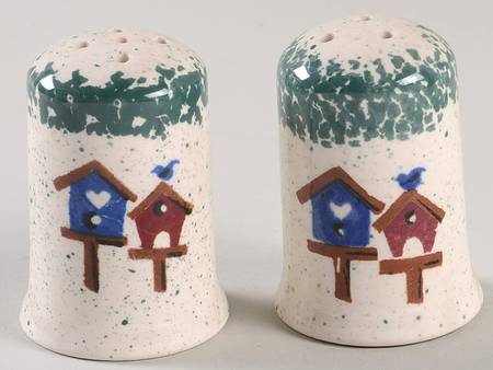 Bird House Salt & Pepper Set