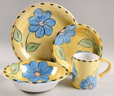 Sunshine 4 Piece Place Setting