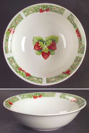 Strawberry  Soup/Cereal Bowl