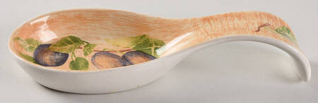 Fruita (White) Spoon Rest/Holder (Holds 1 Spoon)