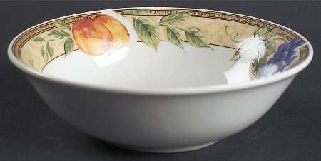 Fruita (White) Coupe Cereal Bowl by Gibson Designs