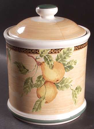 Fruita (White) Extra Large Canister & Lid