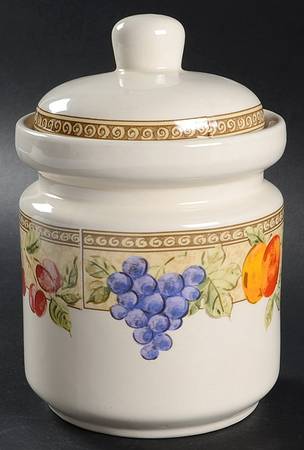 Fruita (White) Large Canister & Lid