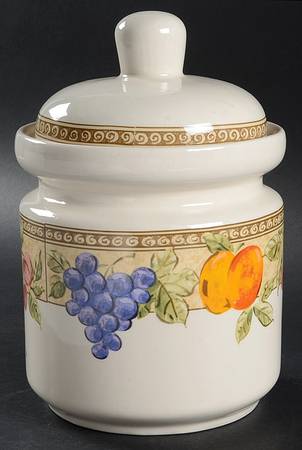 Fruita (White) Extra Large Canister & Lid