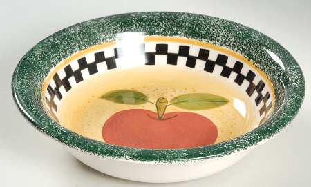 Antique Apple Soup/Cereal Bowl