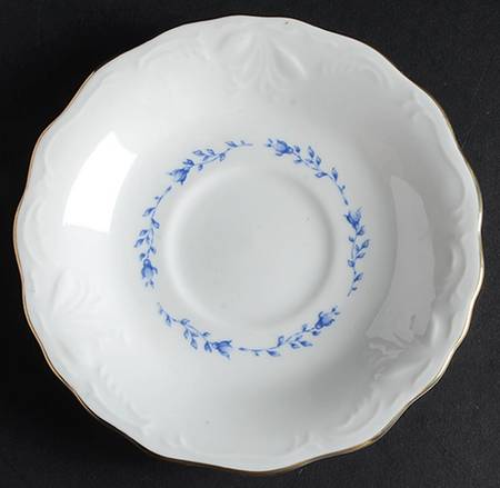 Blue Rose Saucer
