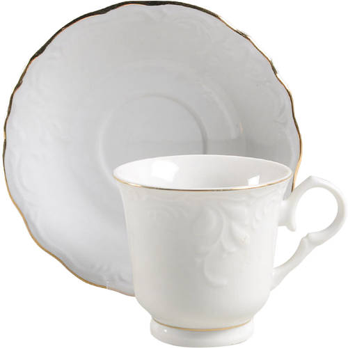 Golden Legacy Footed Cup & Saucer Set