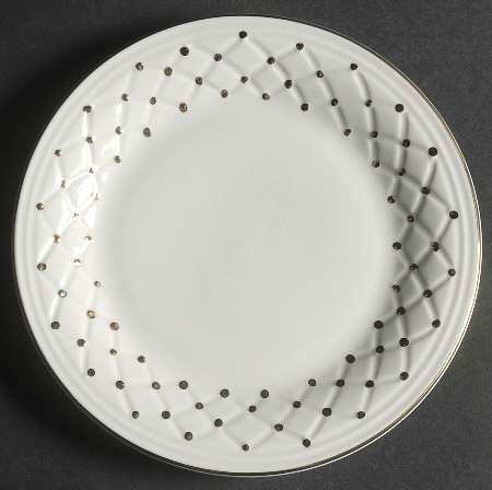 Golden Basket Salad Plate