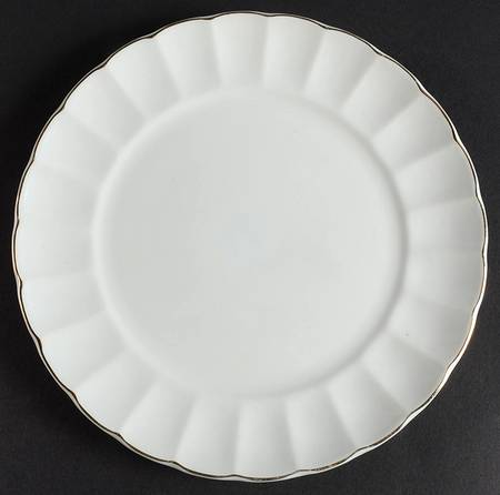 Crown Gold Salad Plate