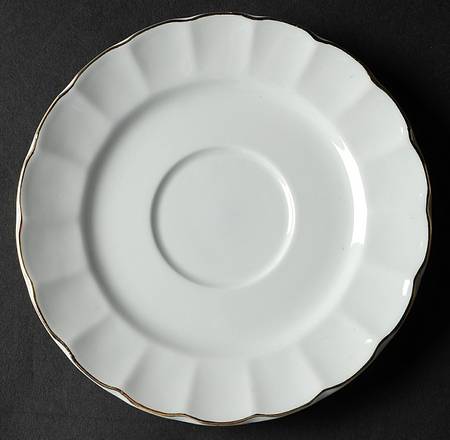 Crown Gold Saucer