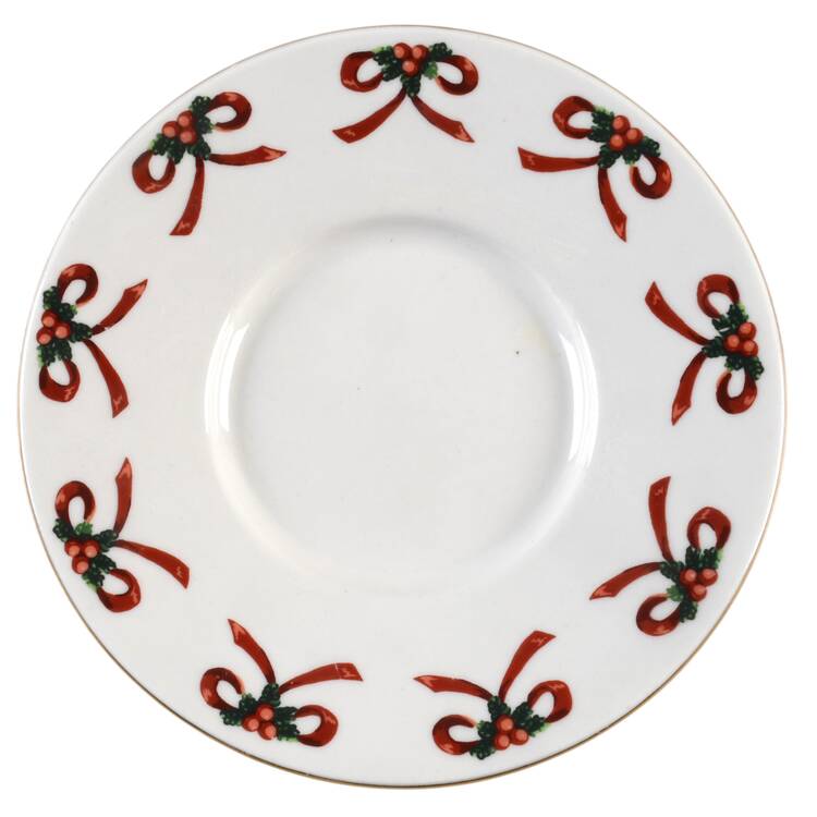 Christmas Radiance Saucer for Flat Cup