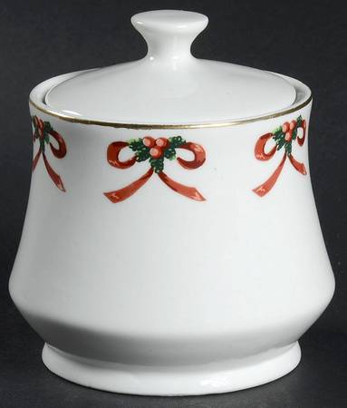 Christmas Radiance Sugar Bowl & Lid