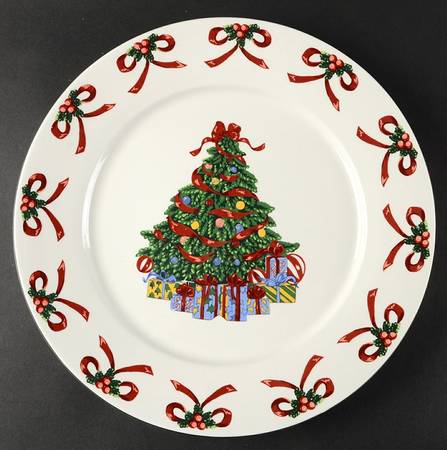 Christmas Radiance 12" Chop Plate (Round Platter)