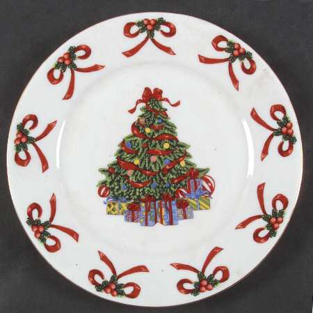Christmas Radiance Salad Plate