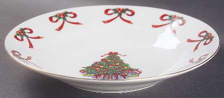 Christmas Radiance Coupe Soup Bowl