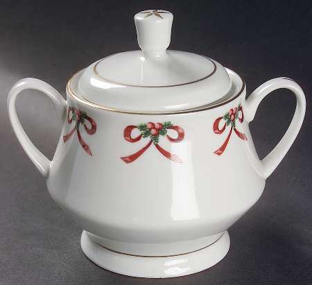 Christmas Radiance Sugar Bowl & Lid