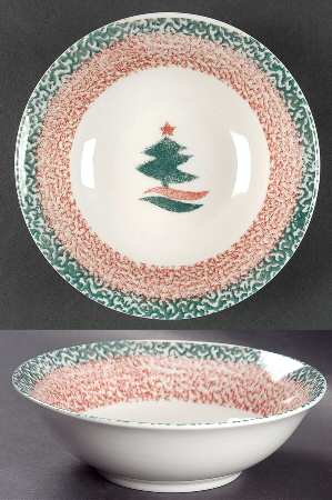 Christmas Star Coupe Soup Bowl