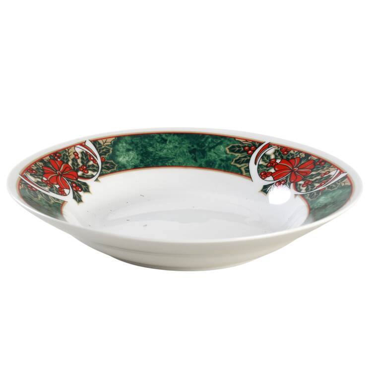 Marble Holly Coupe Soup Bowl