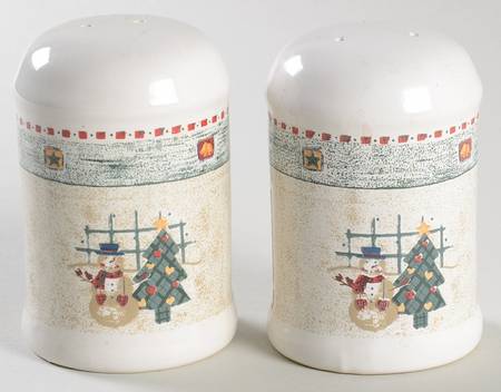 Snowman Salt & Pepper Set