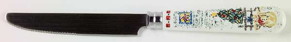 Snowman Small Dinner Knife