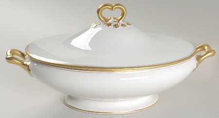 GUE274 Oval Covered Vegetable