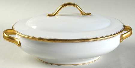 GUE274 Oval Covered Vegetable by WM Guerin