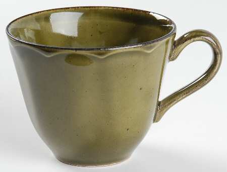Colonial Classic Moss Green Flat Cup