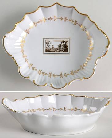 Fiesole (Italian Scene) Hors d'Oeuvre Tray